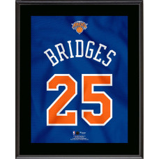 Mikal Bridges New York Knicks Fanatics Authentic 10.5 x 13 Jersey Number Sublimated Plaque