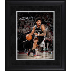 Фото Dylan Harper San Antonio Spurs Facsimile Signature Fanatics Authentic Framed 11 x 14 Spotlight