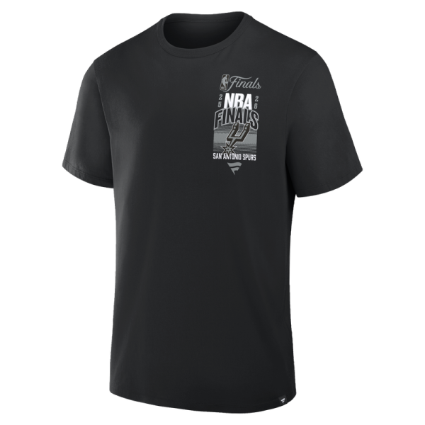 Именная футболка San Antonio Spurs Black 2026 NBA Finals Name & Number