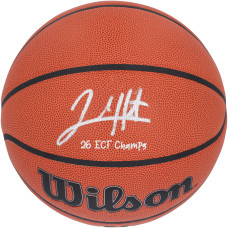 Мяч с автографом Josh Hart New York Knicks Fanatics Authentic Wilson Authentic Series Indoor/Outdoor with 26 ECF Champs' Inscription