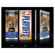 New York Knicks Highland Mint 2026 NBA Eastern Conference Finals Commemorative Ticket 3D Acrylic Block Art