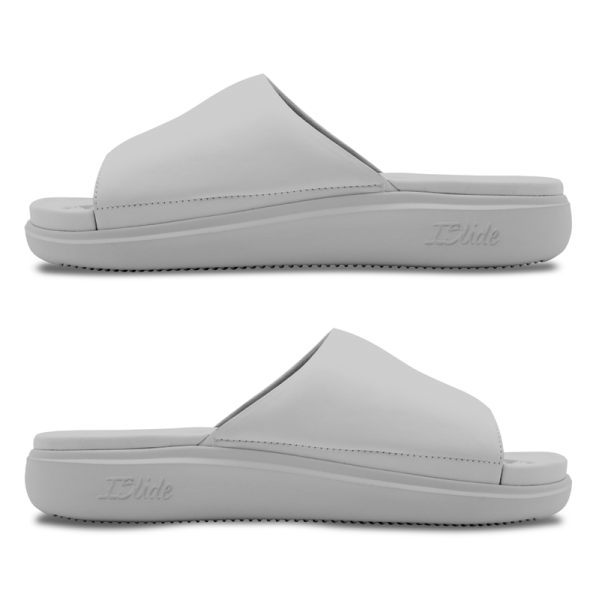 Unisex San Antonio Spurs ISlide Silver 2026 NBA Western Conference Champions Motive Slide Sandals