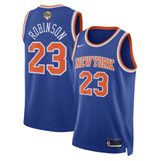 Джерси Unisex New York Knicks Mitchell Robinson Nike Blue 2026 NBA Finals Patch Swingman - Icon Edition