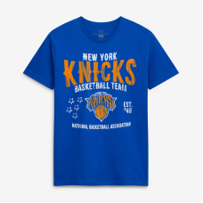 Футболка Unisex New York Knicks Stadium Essentials Royal Shapeshifter