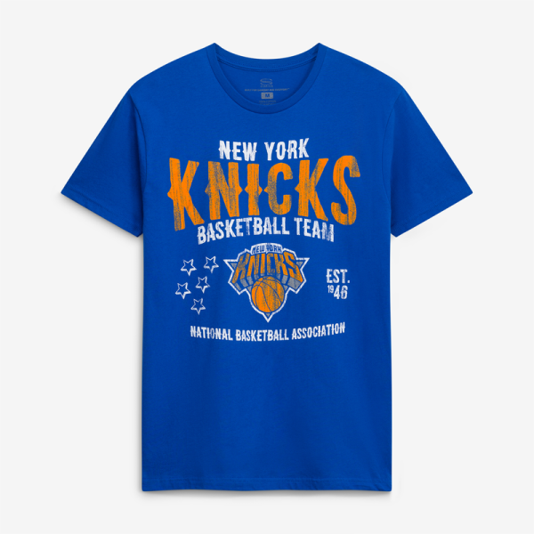 Футболка Unisex New York Knicks Stadium Essentials Royal Shapeshifter