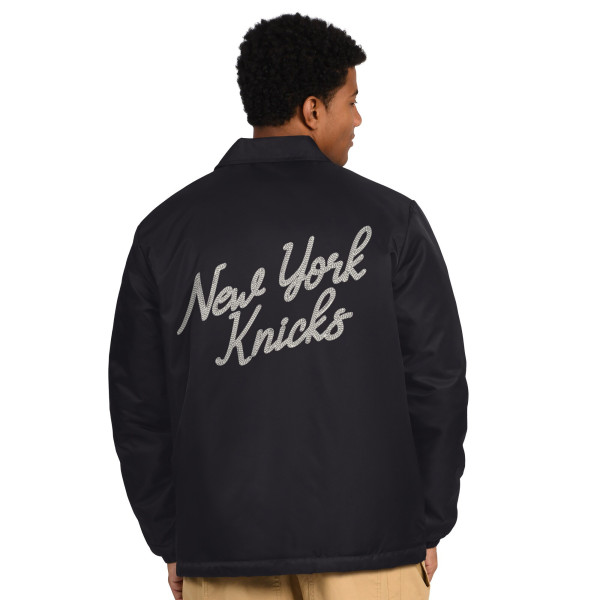 Куртка New York Knicks Starter Black Full-Snap Coaches
