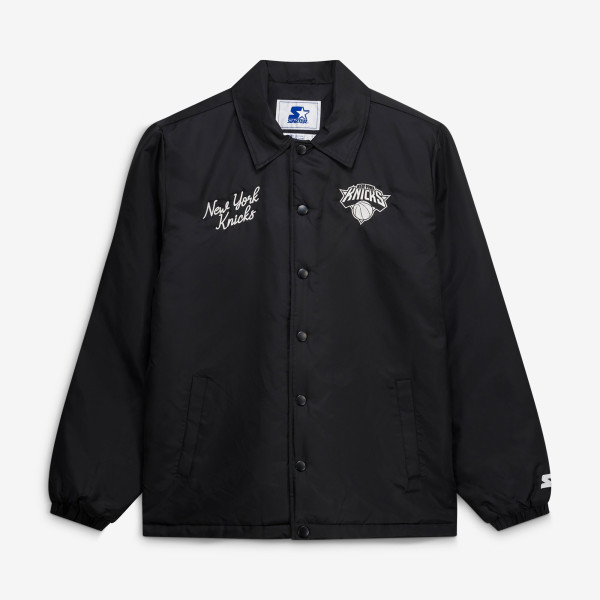 Куртка New York Knicks Starter Black Full-Snap Coaches