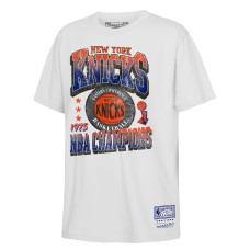 Детская футболка New York Knicks Mitchell & Ness White City Of Champions