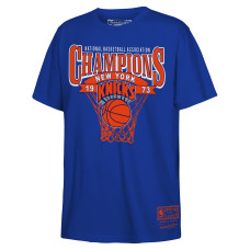 Детская футболка New York Knicks Mitchell & Ness Blue 1973 NBA Champions