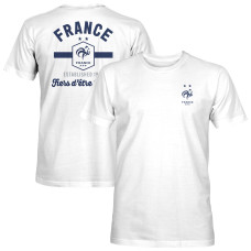 Футболка France National Team 1863FC Bars - White