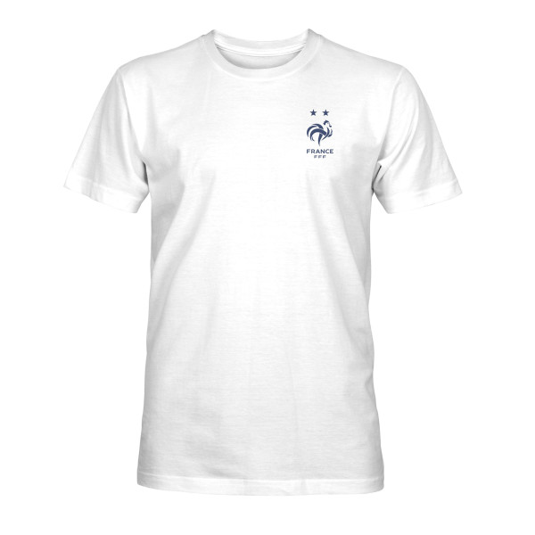 Футболка France National Team 1863FC Bars - White
