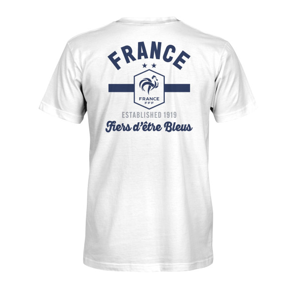 Футболка France National Team 1863FC Bars - White