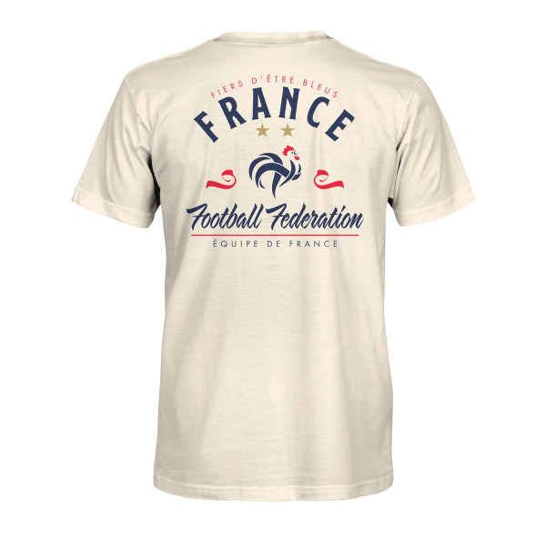 Футболка France National Team 1863FC Team Flourish - Cream
