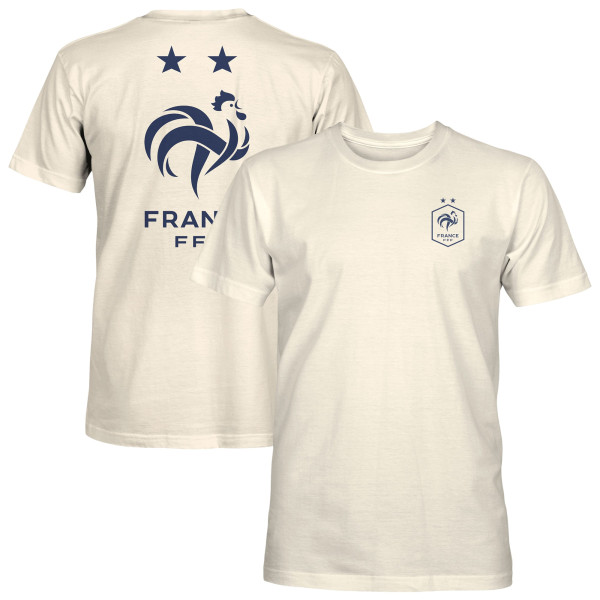 Футболка France National Team 1863FC Big Logo - Cream