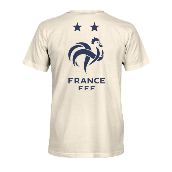 Футболка France National Team 1863FC Big Logo - Cream