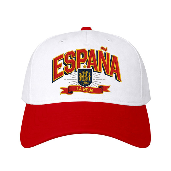 Бейсболка Spain National Team 1863FC Drop Shadow Wordmark High Point - White