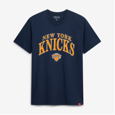 Футболка Unisex New York Knicks Sportiqe Navy Comfy Tri-Blend