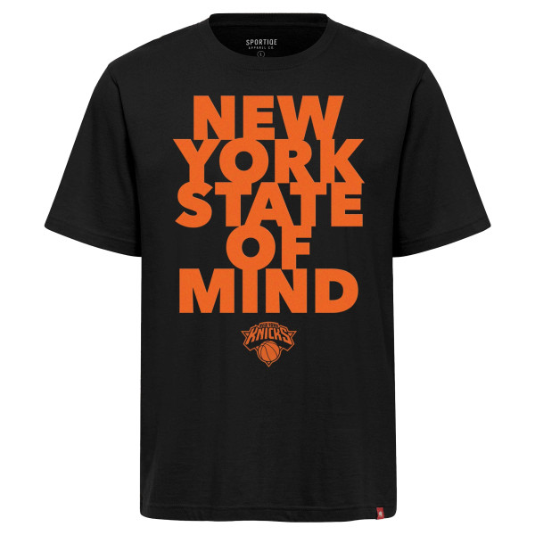Футболка Unisex New York Knicks Sportiqe Black Duke
