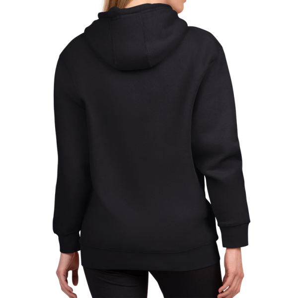 Женская толстовка Charlotte Hornets G-III 4Her by Carl Banks Black Metallic Team Name Fleece