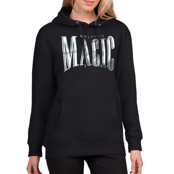 Женская толстовка Orlando Magic G-III 4Her by Carl Banks Black Metallic Team Name Fleece