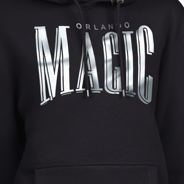 Женская толстовка Orlando Magic G-III 4Her by Carl Banks Black Metallic Team Name Fleece