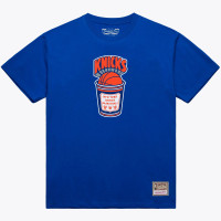 Футболка New York Knicks Mitchell & Ness Blue Coffee Cup
