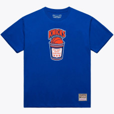 Футболка New York Knicks Mitchell & Ness Blue Coffee Cup