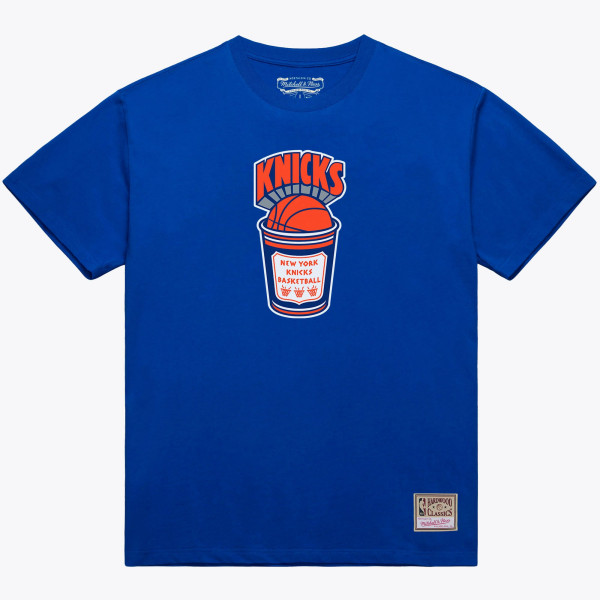 Футболка New York Knicks Mitchell & Ness Blue Coffee Cup