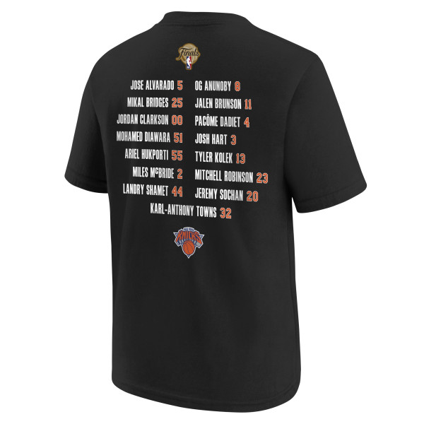 Подростковая New York Knicks Nike Black 2026 NBA Finals Champions