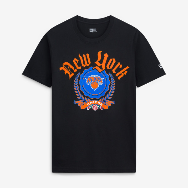 Футболка New York Knicks New Era Black Gothic Crest
