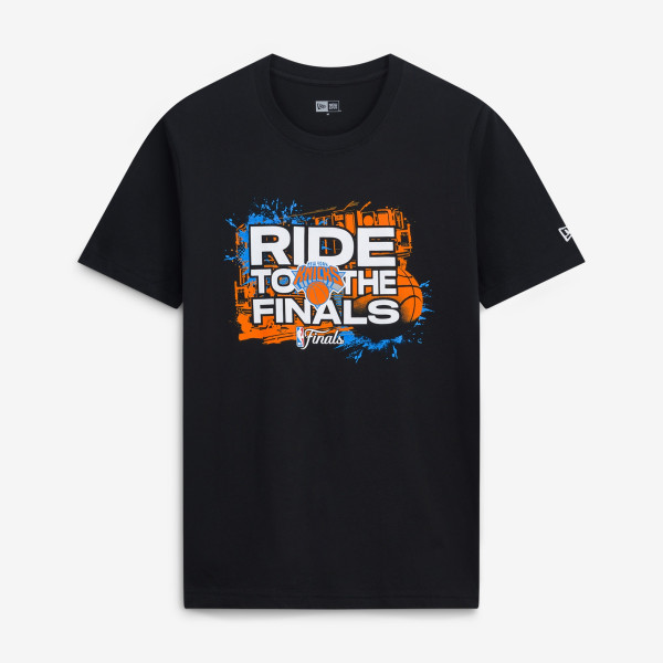 Футболка New York Knicks New Era Black 2026 NBA Finals