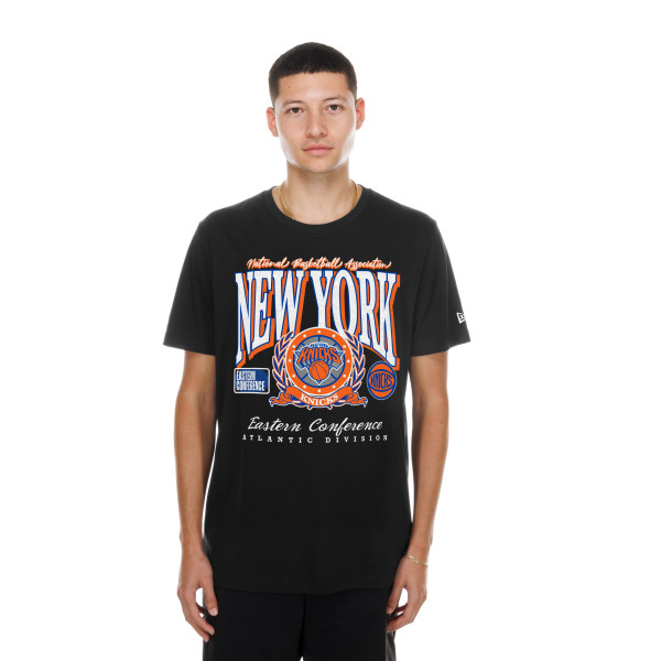 Футболка New York Knicks New Era Black Classic Crest