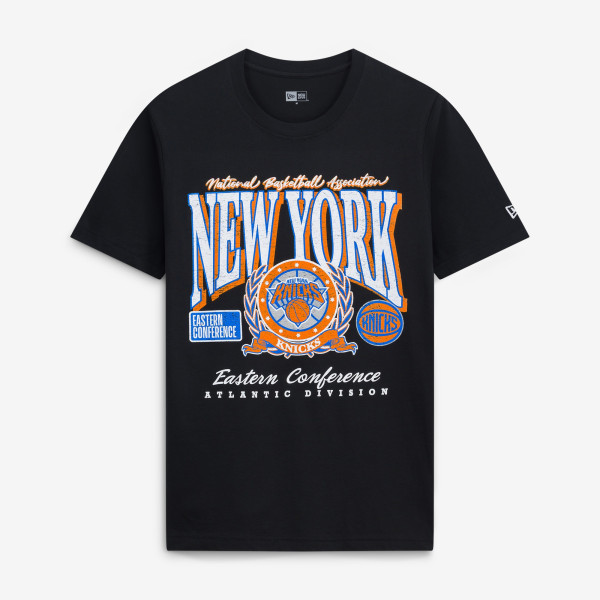Футболка New York Knicks New Era Black Classic Crest