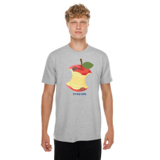 Футболка New York Knicks New Era Gray Hometown Apple