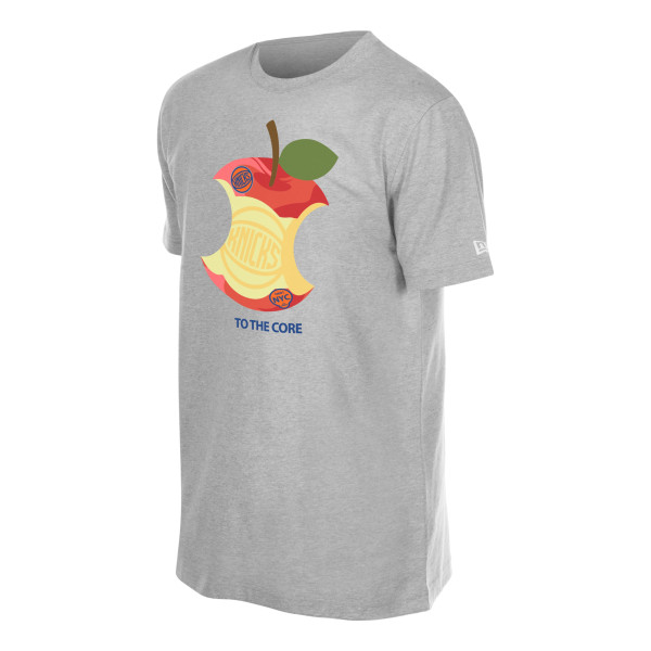 Футболка New York Knicks New Era Gray Hometown Apple