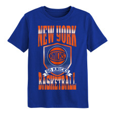 Футболка Preschool New York Knicks Outerstuff Blue Big Shield