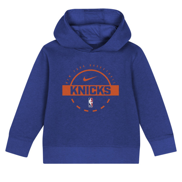 Толстовка для малыша New York Knicks Nike Blue Two-Piece Team Logo Club Fleece & Sweatpants Set