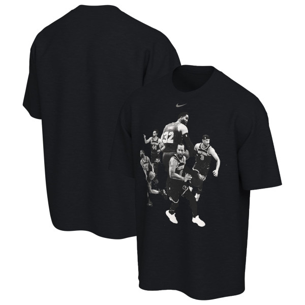 Футболка Unisex New York Knicks Nike Black Lightspeed