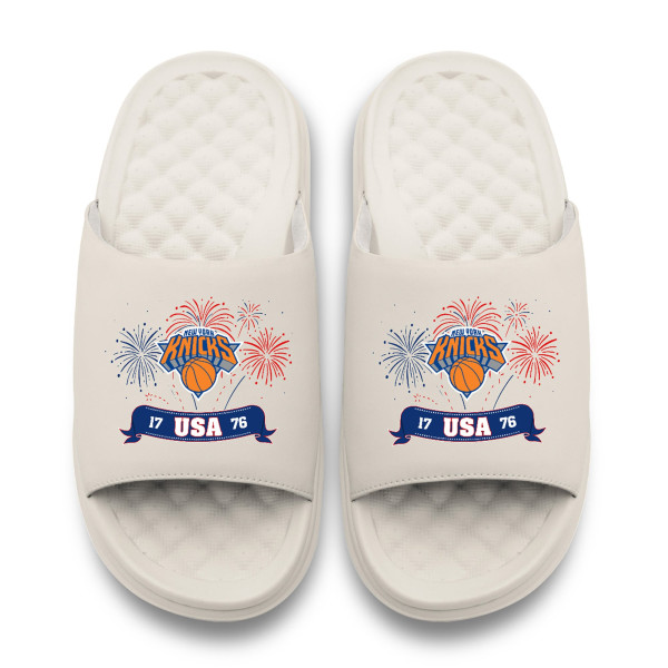 Unisex New York Knicks ISlide USA 1776 Motive Slide Sandals