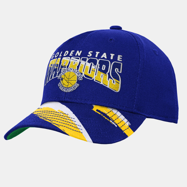 Детская бейсболка Golden State Warriors Mitchell & Ness Royal Big Head Pro Crown