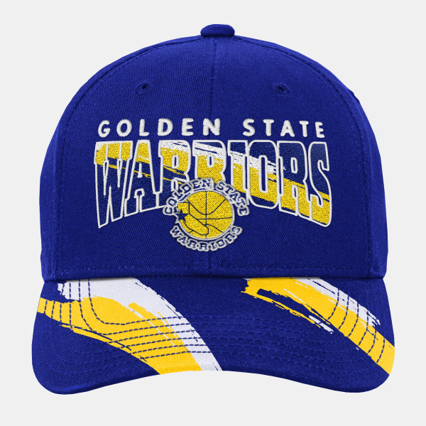 Детская бейсболка Golden State Warriors Mitchell & Ness Royal Big Head Pro Crown