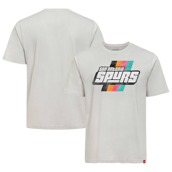 Футболка Unisex San Antonio Spurs Sportiqe Silver Duke Alva