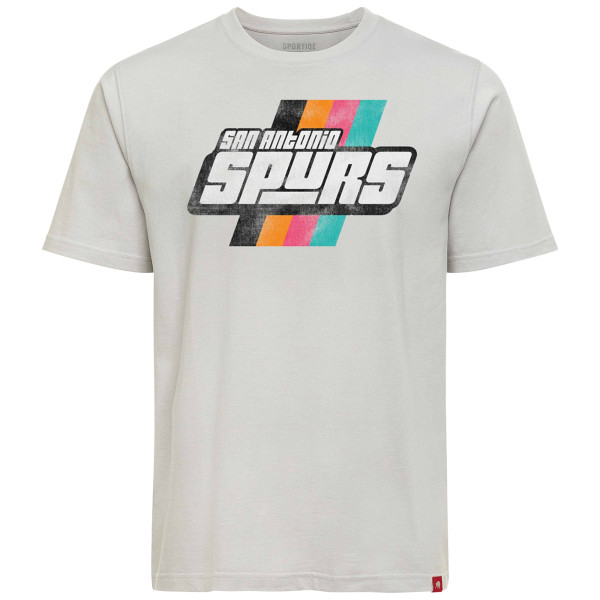 Футболка Unisex San Antonio Spurs Sportiqe Silver Duke Alva