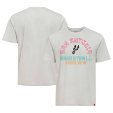 Футболка Unisex San Antonio Spurs Sportiqe Silver Outline