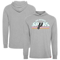 Толстовка Unisex San Antonio Spurs Sportiqe Silver Solano Duncan