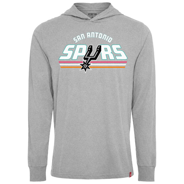 Толстовка Unisex San Antonio Spurs Sportiqe Silver Solano Duncan