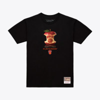 Футболка New York Knicks Mitchell & Ness Black Court Apple