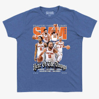 Подростковая New York Knicks SLAM Blue 2026 NBA Eastern Conference Champions Cover T-Shirt