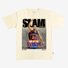 Футболка Unisex New York Knicks Allan Houston SLAM Cream Hardwood Classics Cover