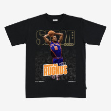 Футболка Unisex New York Knicks Latrell Sprewell SLAM Black Hardwood Classics Cover